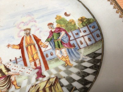 Lot 220 - A rare Chinese export plate