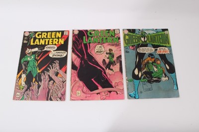 Lot 20 - Thirteen 1960's DC Comics , Green Lantern #61 #62 #64 #65 #66 #67 #68 #69 #70 #71 #73 #74 #75