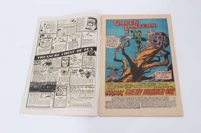 Lot 15 - Nine 1960's DC Comics, Green Lantern #51 #52 #53 #54 #55 #56 #57 #58 #60( 1st appearance of Lamplighter)