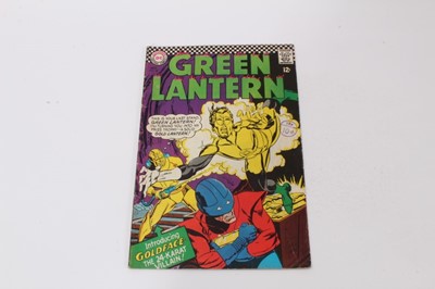 Lot 19 - Nine 1960's DC Comics, Green Lantern #42 #43(1st appearances Major Disaster) #44 #45 #46 #47 #48 #49(1st appearance of Dazzler) #50
