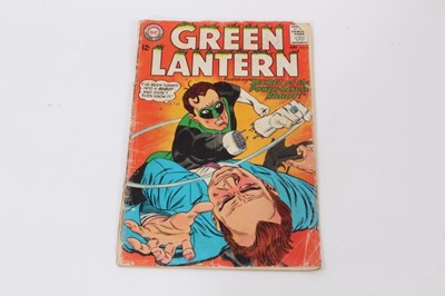 Lot 18 - Eleven 1960's DC Comics, Green Lantern #31 #32 #33 #34 #35 (1st appearance of The Aerialist) #36 (poor condition) #37 ( 1st appearance of Evil Star) #38 (1st appearance of Goldface) #39 #40 #41 (1s...
