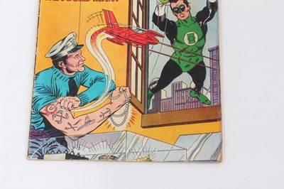 Lot 17 - Ten 1960's DC Comics, Green Lantern #21 (1st appearance and origin of Dr. Polaris) #22 #23 (1st appearance of Tattoo Man) #24 (1st appearance and origin of Shank) #25 #26 #27 #28 #29 (1st appearanc...