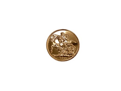 Lot 419 - G.B. - Gold Sovereign Elizabeth II 2013 UNC (1 coin)