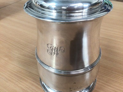 Lot 422 - Early George II silver tankard, London 1743, Richard Gurney & Thomas Cook