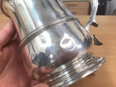 Lot 422 - Early George II silver tankard, London 1743, Richard Gurney & Thomas Cook