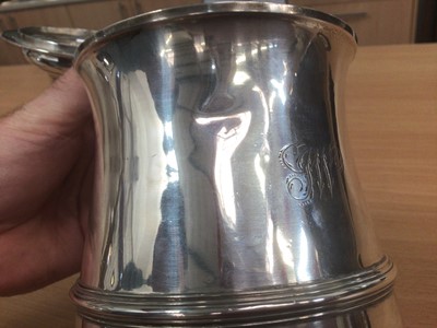 Lot 422 - Early George II silver tankard, London 1743, Richard Gurney & Thomas Cook
