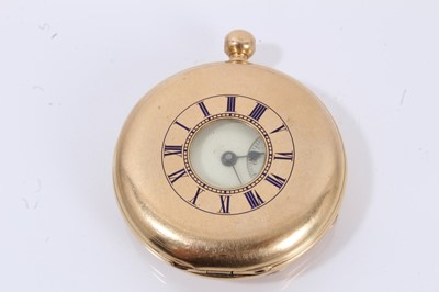 Lot 762 - Victorian 18ct gold pocket watch