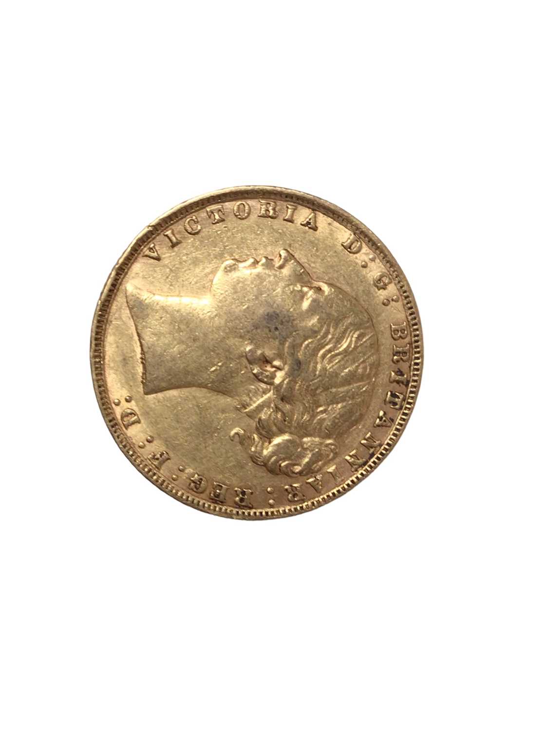 Lot 412 - G.B. - Gold Sovereign Victoria YH 1876 Rev: George & Dragon VF (1 coin)