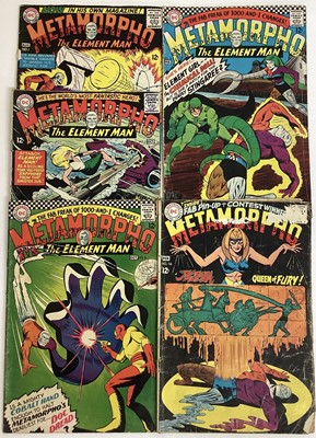 Lot 39 - Five 1960's DC Comics, Metamorpho The Element Man #1 #2 #8 #10 #16