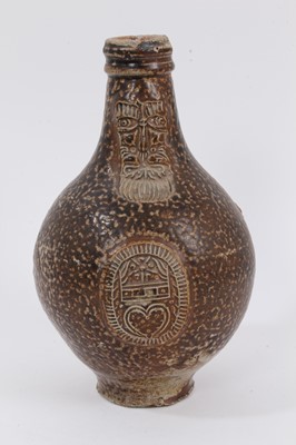 Lot 235 - Bellarmine jug  
Provenance: found in the River Blackwater approximately 20 years ago, when it was trawled up.