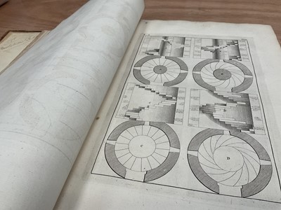 Lot 1730 - Andrea Palladio - The Four Books of Architecture, translation by Isaac Ware, 1738