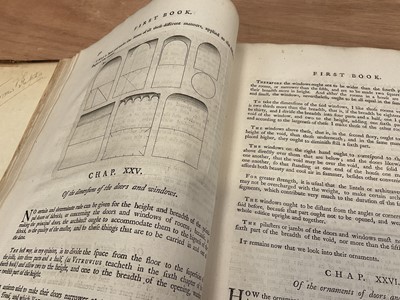 Lot 1730 - Andrea Palladio - The Four Books of Architecture, translation by Isaac Ware, 1738