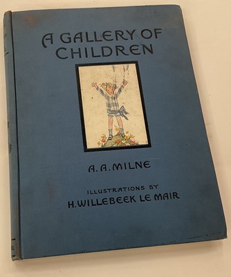 Lot 1732 - A. A. Milne - A Gallery of Children 1925, 8th edition, illustrated by Saida (H Willebeek Le Mair)