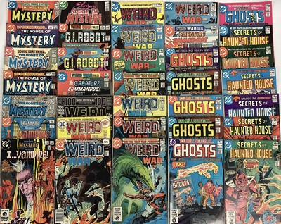 Lot 49 - Quantity of 1970's and 80's DC Comics to include Weird War, Ghosts, Secrets of Haunted House and The House of Mystery