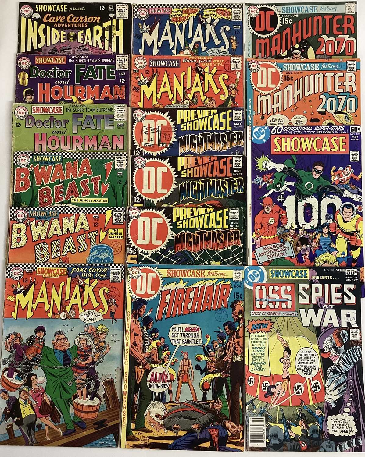 Lot 38 - Quantity of 1960's and 70's DC Comics Showcase