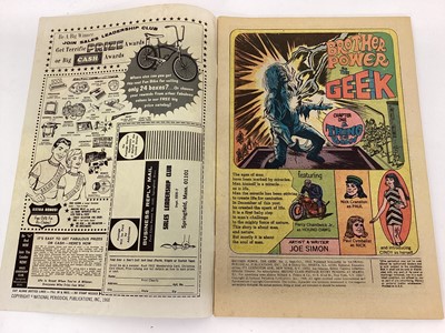 Lot 44 - Quantity of mostly 1960's DC Comics to include Anthro, Secret Origins #8, Brother Power The Geek #1 and others