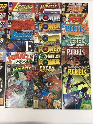 Lot 126 - Large quantity of mostly 1990's and 00's DC Comics to include Legion of Super-Heroes, Martian Manhunter, Guy Gardner, John Constantine Hellblazer, Suicide Squad and others. Approximately 200 Comics