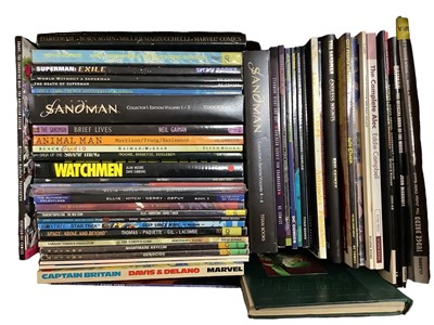 Lot 132 - Box of Graphic Novels to include DC Comics and others
