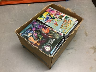 Lot 175 - Mixed box of comics, mostly 1990's and 2000's. To include Image comics 1963 issues 1-6, Hero's vs Hitler #1, Big bang comics, Avengelyne, Universe and many others. Approximately 220 comics.
