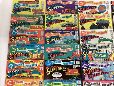Lot 25 - Large quantity of DC Comics Presents Superman....#1-52 (missing 2) #54-58 #60-66 #71 #72 #75 #77-80 #84 #86-90 #94 #95 Includes Two Annual #2 #4
