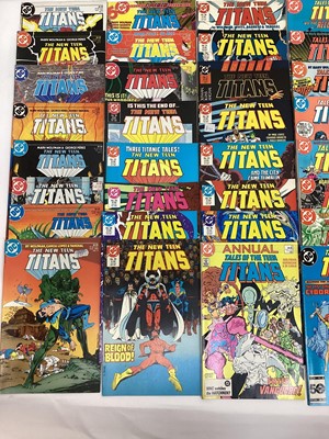 Lot 105 - Large quantity of DC Comics, The New Teen Titans and Tales of The Teen Titans