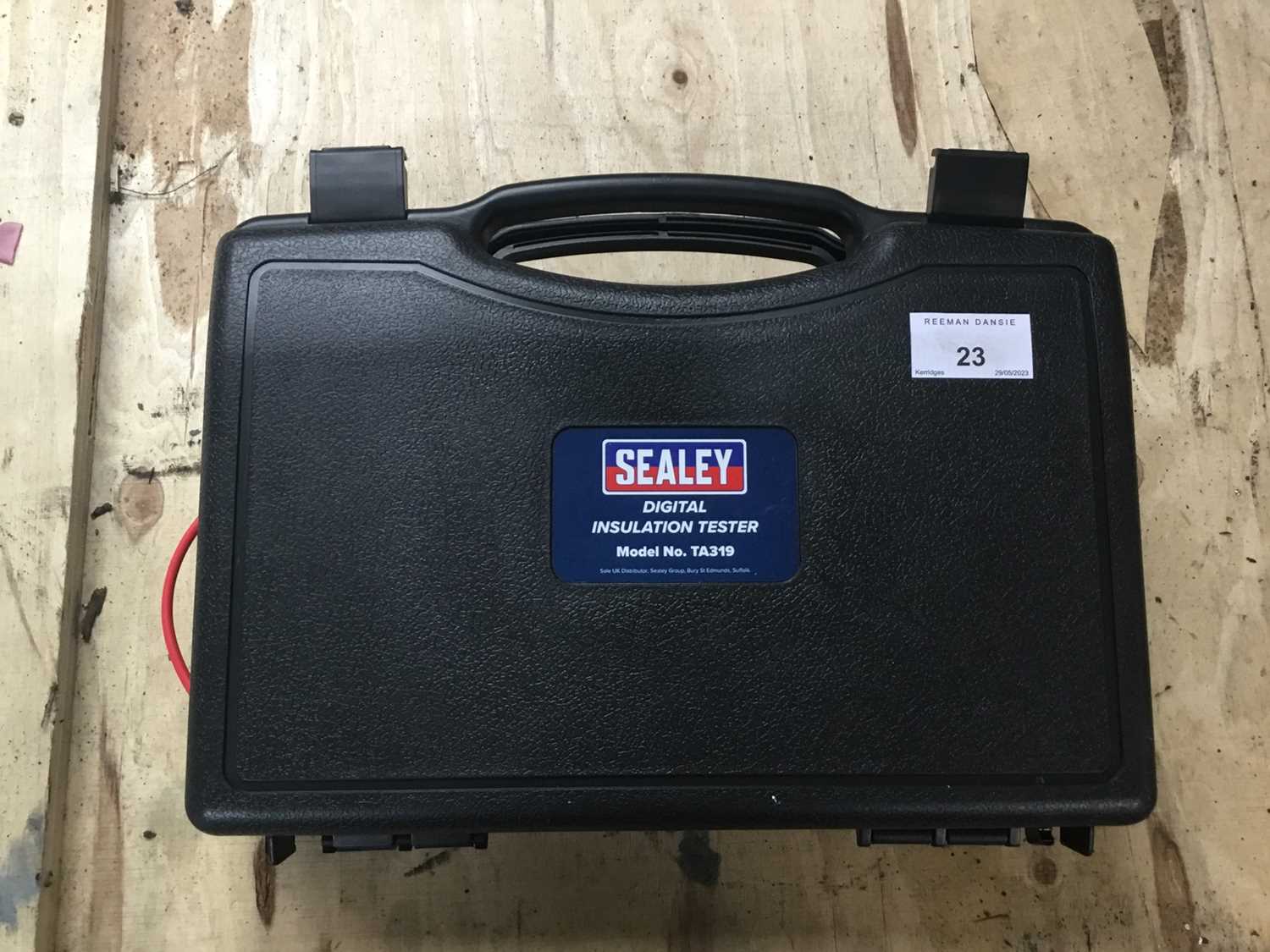 Lot 23 - Sealey Digital Insulation tester Model TA319