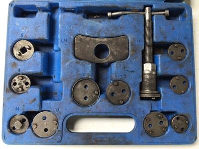 Lot 37 - Brake calliper rewind tools, cased