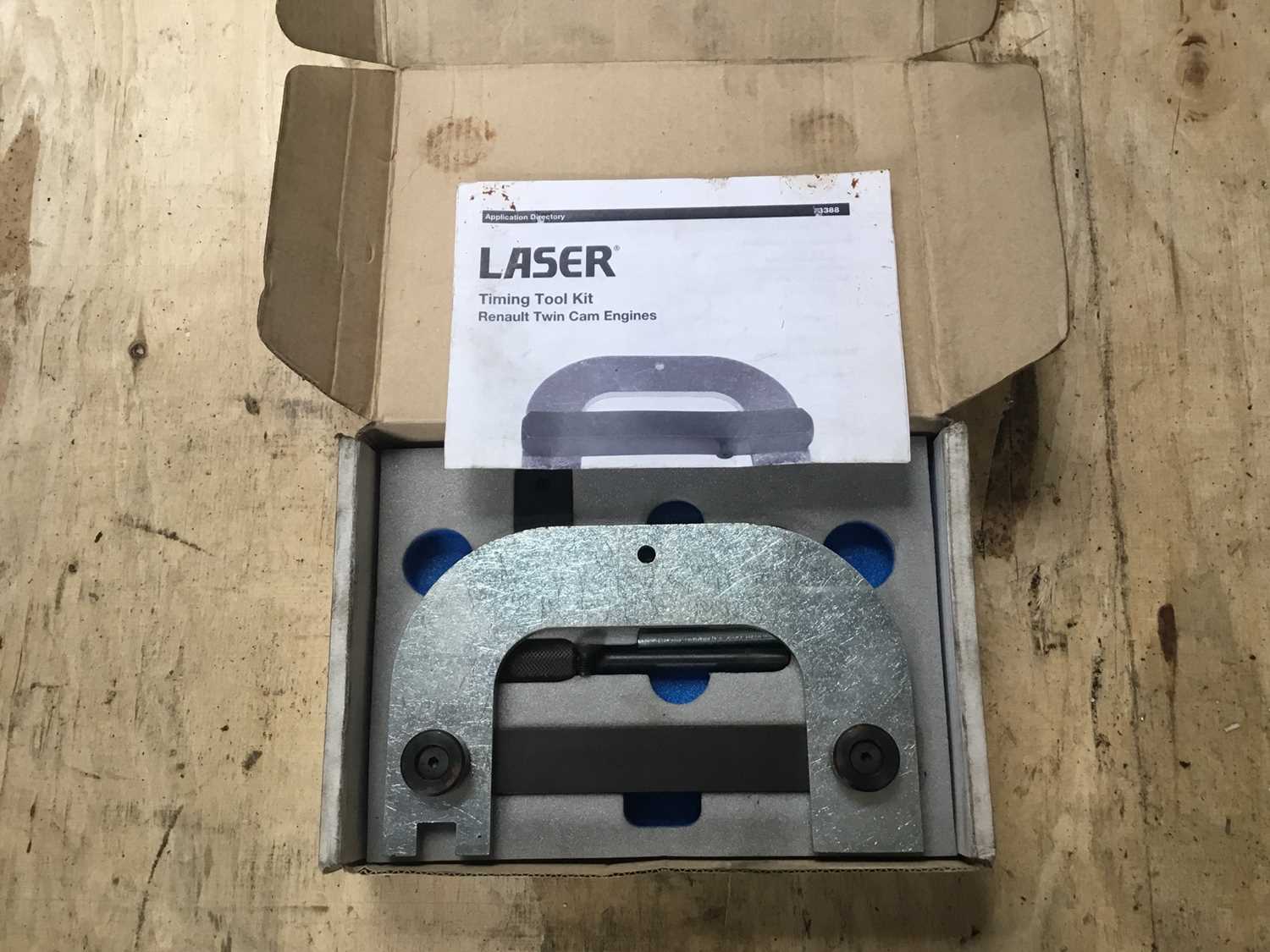 Lot 49 - Laser timing tool kit for Renault cars, boxed