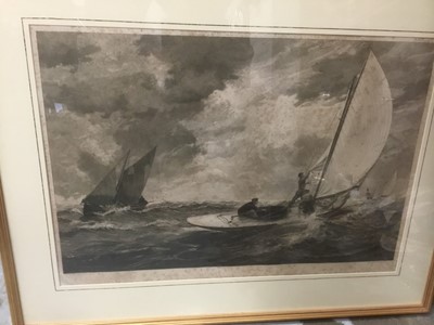 Lot 269 - Group of pictures and prints on a marine theme