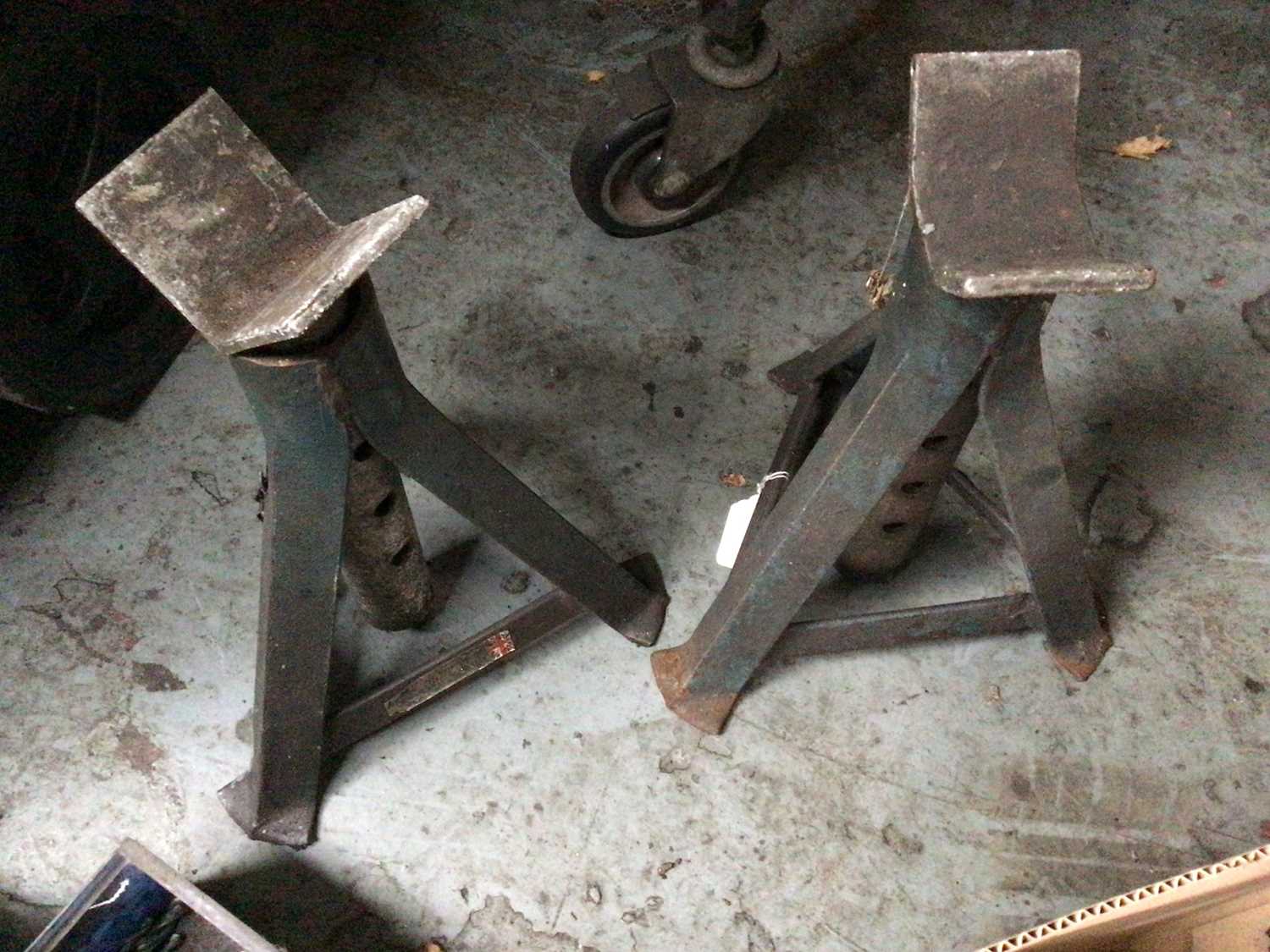 Lot 18 - Two Pairs of Axle stands