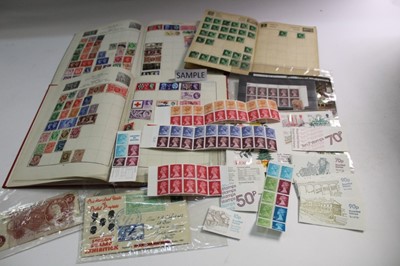 Lot 1563 - Stamps including album and stockbooks, GB mint...