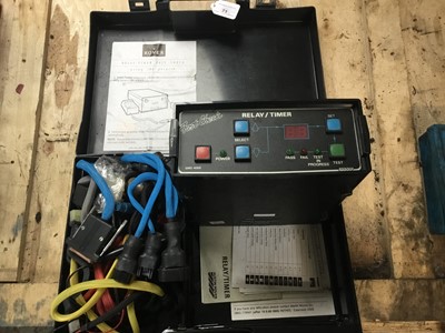 Lot 71 - Fast check by Austin Rover Relay Timer, cased