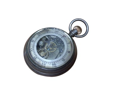 Double sided outlet pocket watch