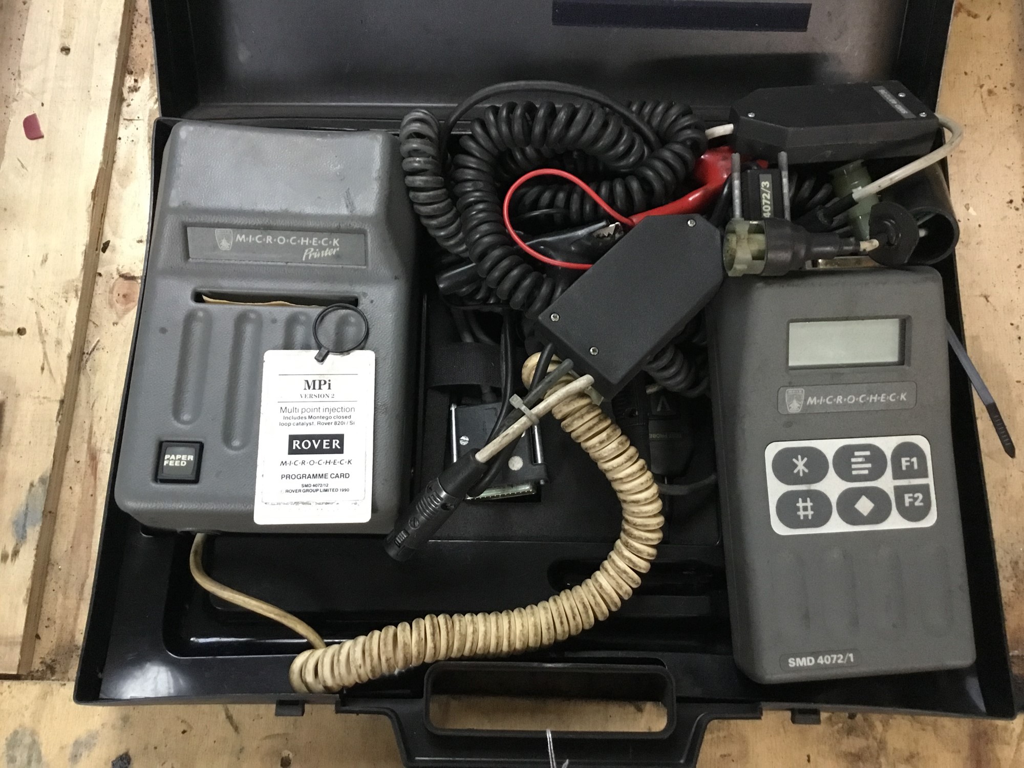Lot 80 - Rover Microcheck tester model SMD 4072/1,