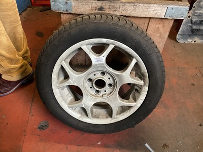 Lot 82 - BMW Mini R50 / R53 alloy wheel and tyre