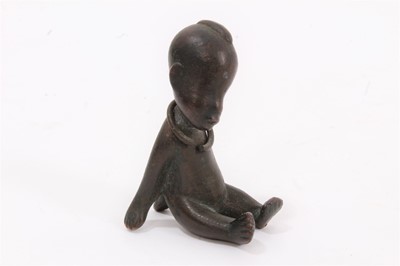 Lot 938 - Manner of Hagenauer - .bronze baby