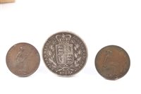 Lot 78 - G.B. mixed coinage - to include silver...