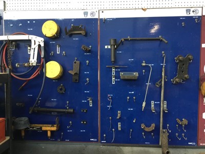 Lot 140 - Lot MG Rover main agent specialist tools mounted on four boards