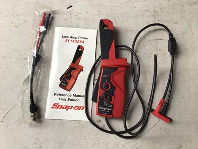 Lot 130 - Snap On Low Amp Probe EETA308A and wiring