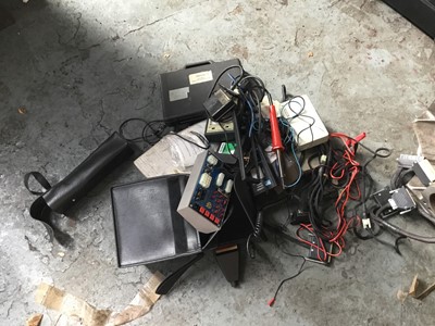 Lot 150 - Rover microcheck diagnostic equipment and various automotive diagnostic equipment