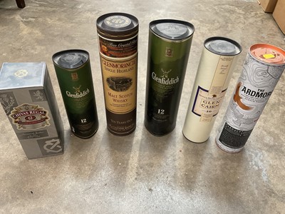 Lot 153 - Good group of single malt whiskies