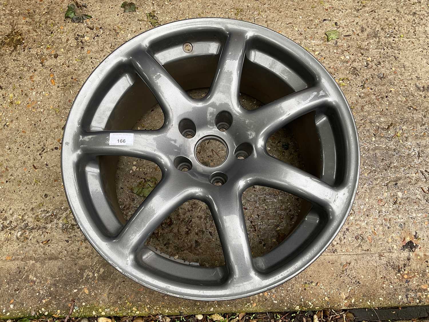 Lot 166 - TVR Tuscan Spider alloy wheel (rear fitting)