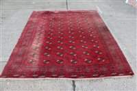 Lot 1433 - Pakistani Kilim stuff rug with multiple...