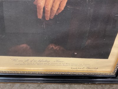 Lot 263 - Churchill poster, published by Frost and Reed