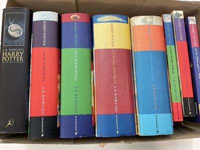 Lot 1724 - Group of Harry Potter first editions and others