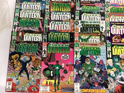 Lot 70 - Quantity of mostly 1990's DC Comics, Green Arrow, Green Lantern, Green Lantern Mosaic and others
