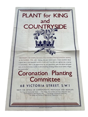 Lot 1584 - Collection of 1937 coronation posters