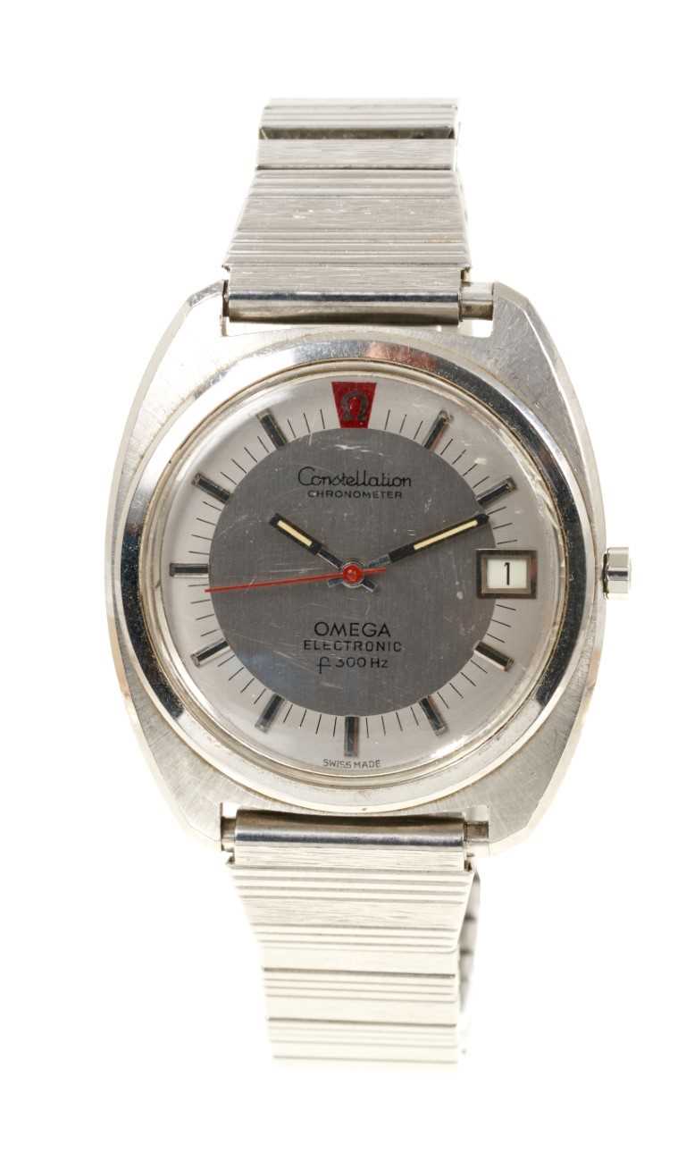 Lot 616 - 1970s Omega Constellation Electronic f300Hz