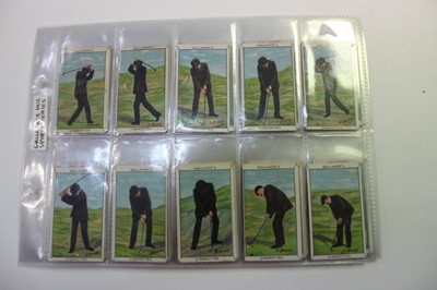 Lot 1431 - Cigarette cards Gallaher 1912 Sports Series Set (100)