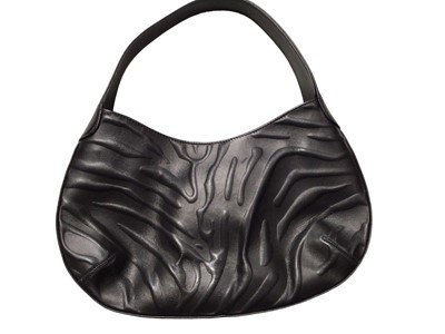 Lot 2160 - Cartier Pantere black leather hand bag, EU LE Made in Italy. Dimensions W.33cm, H.18cm (at the lowest point), D. 8cm (at the widest point). All approximate.
